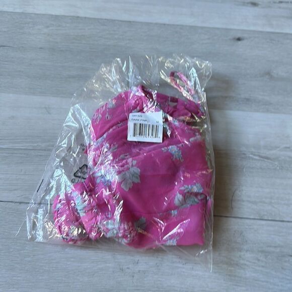 Flora Nikrooz Princess Chiffon Cami & Shorts Set Pink Floral M NWT IN PACKAGING - Picture 7 of 8